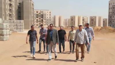 مسئولو "الإسكان" يتفقدون وحدات سكن كل المصريين” بمدينة حدائق العاصمة