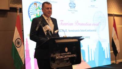 وزير السياحة يشارك في فعالية الترويج السياحي الهندي التي نظمتها السفارة الهندية