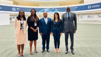 وزيرة التعاون الدولى تشارك فى فعاليات تحضيرية لمؤتمر المناخ COP28 بالإمارات