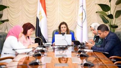 وزيرة الهجرة تلتقي أعضاء الجالية المصرية في سويسرا والنمسا وليختنشتاين