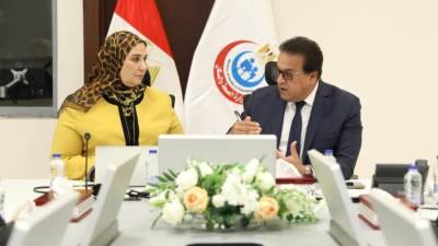 وزيرا الصحة والتضامن يناقشان التعاون المشترك لتكامل الخدمات الصحية والاجتماعية للمواطنين