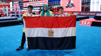 فوز طلاب نور للغات بالمركزين الرابع والخامس في المسابقة الدولية "Robot challenge world 2023"