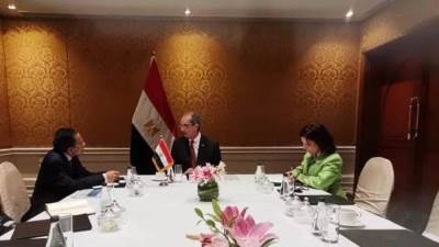 وزير الاتصالات يبحث مع مسئولى TEJAS الهندية فرص التعاون بمجالات صناعة الالكترونيات وبناء القدرات الرقمية