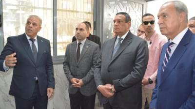 وزير التنمية المحلية ومحافظة القليوبية يتفقدان المرحلة الثانية للديوان العام بالمحافظة