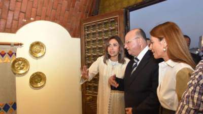 وزيرة الثقافة تفتتح "بيت التراث" ‏بمركز الحرف التقليدية بالفسطاط