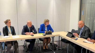 الدكتور سويلم يلتقى المبعوث الهولندي الخاص للمياه