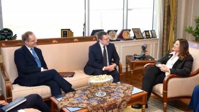 وزيرة الهجرة تستقبل نظيرها البريطاني لبحث سبل تعزيز التعاون في الملفات ذات الصلة