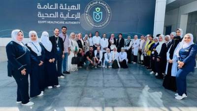 وفد من «الجايكا» يزور منشآت هيئة الرعاية الصحية ببورسعيد ويشيد بجودة الخدمة