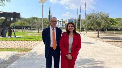 وزيرة الهجرة تبحث مع المفوض الرئاسي القبرصي للشؤون الإنسانية إطلاق النسخة الخامسة لمبادرة "إحياء الجذور"