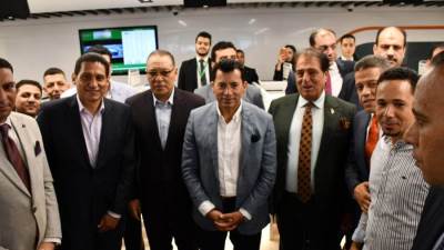 وزير الرياضة ومحافظ الشرقية يفتتحان فرع البنك الأهلي بمركز التنمية الشبابية بلبيس