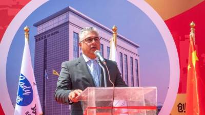 اقتصادية قناة السويس تضع حجر الأساس لمصنع المنسوجات الصيني cady مصر بالسخنة