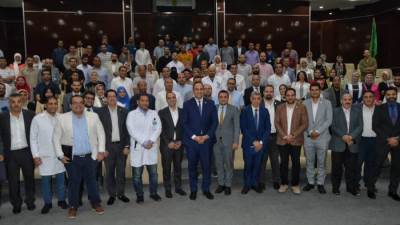 رئيس الرعاية الصحية يتفقد مجمع الإسماعيلية الطبي لمتابعة سير العمل