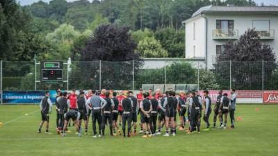 الأهلي يختتم مرانه الأول في النمسا