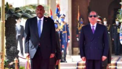 "البرهان" يشيد بالمساندة المصرية الصادقة للحفاظ على استقرار السودان