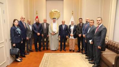 وزير العدل يستقبل وفد من البرلمان العراقي