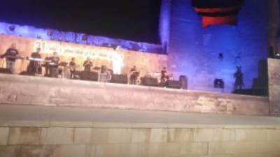 مصطفى شوقى يفتتح حفل مهرجان القلعة بـ"ملطشة القلوب" ويشكر الشركة المتحدة