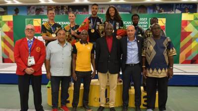 مصر تتوج بذهبية التتابع المختلط ببطولة أفريقيا للخماسى المؤهلة لأولمبياد باريس