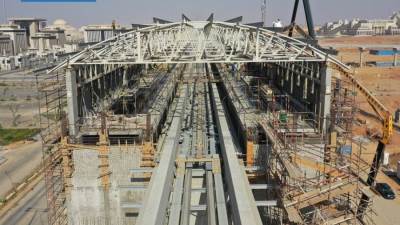 وزير النقل: المونوريل يربط القاهرة الكبرى بالمدن الجديدة.. صور