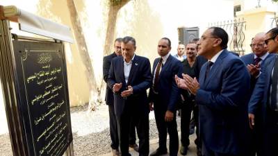 رئيس الوزراء يشهد افتتاح معبد "بن عزرا" بعد الانتهاء من ترميمه