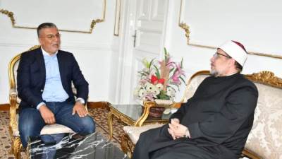 وزير الأوقاف وعمرو الليثي: انعقاد دورة أخلاقيات التعامل مع الفضاء الإلكتروني