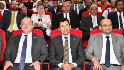 وزير الرياضة يشهد انطلاق قمة الشمول الرقمي والمالي للشباب