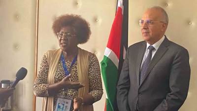 سويلم يلتقى وزيرة المياه الكينية لمناقشة تعزيز التعاون بين البلدين