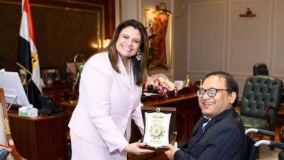 وزيرة الهجرة: مصر تفتح أبوابها للجميع ولدينا كنوز حضارية وخدمات صحية وعلاجية