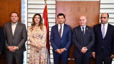 وزير الرياضة يشهد مراسم توقيع بروتوكول تعاون مع التحالف الوطني للعمل الاهلي التنموي