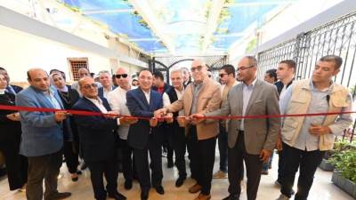 وزير الإسكان ومحافظ الإسكندرية يفتتحان الملحق الإدارى لشركة مياه الشرب بالإسكندرية