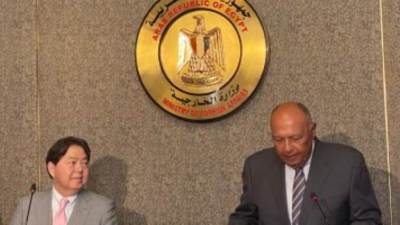 وزير خارجية اليابان من القاهرة: ندعو الأطراف السودانية لوقف إطلاق النار فورا