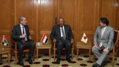 القاهرة تستضيف الاجتماع الأول لآلية المشاورات الثلاثية على المستوى الوزاري بين مصر والأردن واليابان