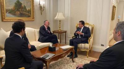 وزير الصحة يستقبل مدير معهد الالتهابات البكتيرية بمعهد " فريدريش لوفلر" بألمانيا