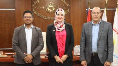 تعاون علمي وبحثي بين معهد بحوث الإلكترونيات وجامعة ماليزيا بيرلس