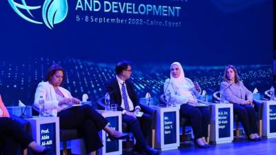 القباج تشارك في جلسة « دور المجتمع المدني في دعم قطاع صحة السكان