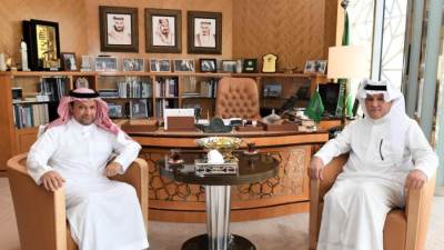 سفير السعودية لدى مصر يستقبل مساعد وزير الاقتصاد والتخطيط