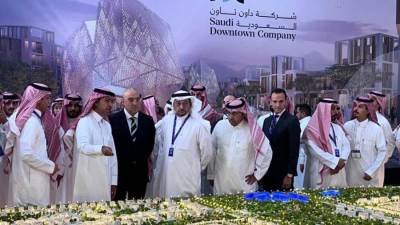 وزير الإسكان يشارك فى افتتاح معرض "سيتي سكيب" بالرياض تحت عنوان "لبناء مسكن المستقبل"