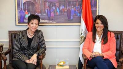 المشاط تلتقي السفيرة السويسرية لمتابعة مشروعات التعاون الإنمائي الجارية والإعداد لبرنامج التعاون