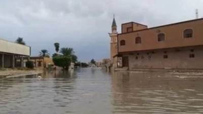 ليبيا: مقتل 150 شخصا بسبب العاصفة دانيال 