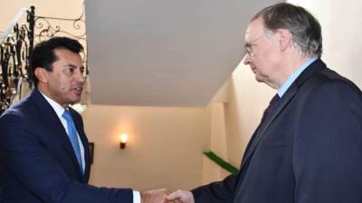وزير الرياضة يلتقي سفير الاتحاد الأوروبي بمصر لبحث سبل التعاون