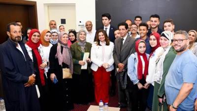 وزيرة الهجرة: الدولة المصرية تعلي مصلحة أبنائها دائما وأبدًا في أي مكان