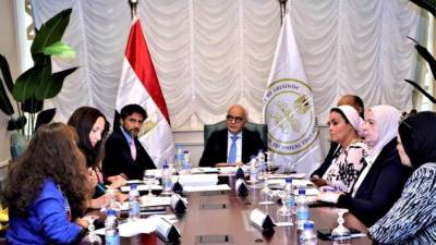 حجازي يبحث مع يونيسف مصر أوجه التعاون لتطوير التعليم قبل الجامعي