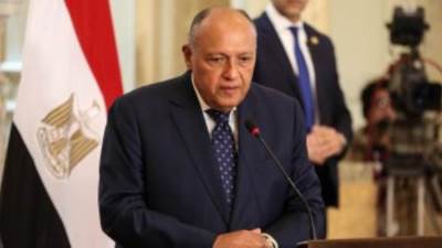 مؤتمر صحفي مشترك بين سامح شكري ووزيرة خارجية فرنسا غدًا