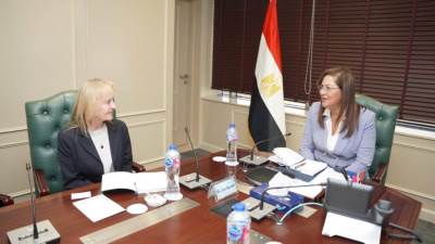 وزيرة التخطيط تلتقي مديرة البنك الأوروبي لإعادة الإعمار والتنمية لمناقشة سبل التعاون