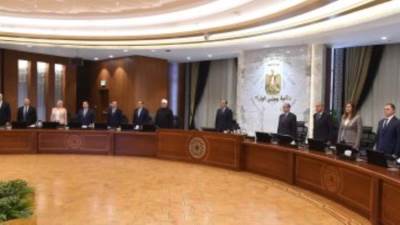 مجلس الوزراء يقف دقيقة حدادًا على أرواح ضحايا المغرب وليبيا