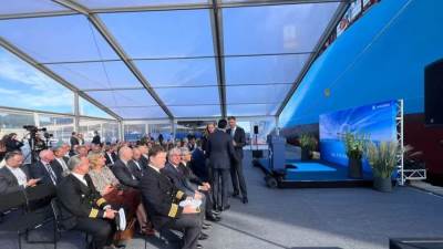 اقتصادية قناة السويس تشارك حفل تدشين أول سفينة تعمل بالميثانول الأخضر