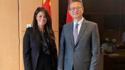 وزيرة التعاون الدولي تناقش التعاون مع سوق هونج كونج المالي لتعزيز آليات التمويل