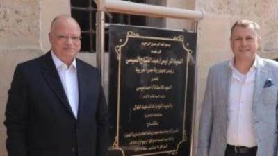 وزير السياحة والآثار: افتتاح جامع سارية الجبل أحد أهم نتائج الإصلاح المالى