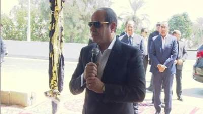 ننشر نص كلمة الرئيس السيسى وقراراته خلال زيارته لمحافظة بني سويف