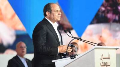 السيسي: الدولة المصرية لديها برنامج مشروع كبير وحلم لم يتوقف رغم الصعوبات