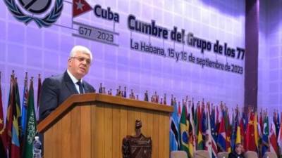 وزير التعليم يلقي كلمة مصر في قمة رؤساء دول وحكومات مجموعة الـ77 والصين في كوبا